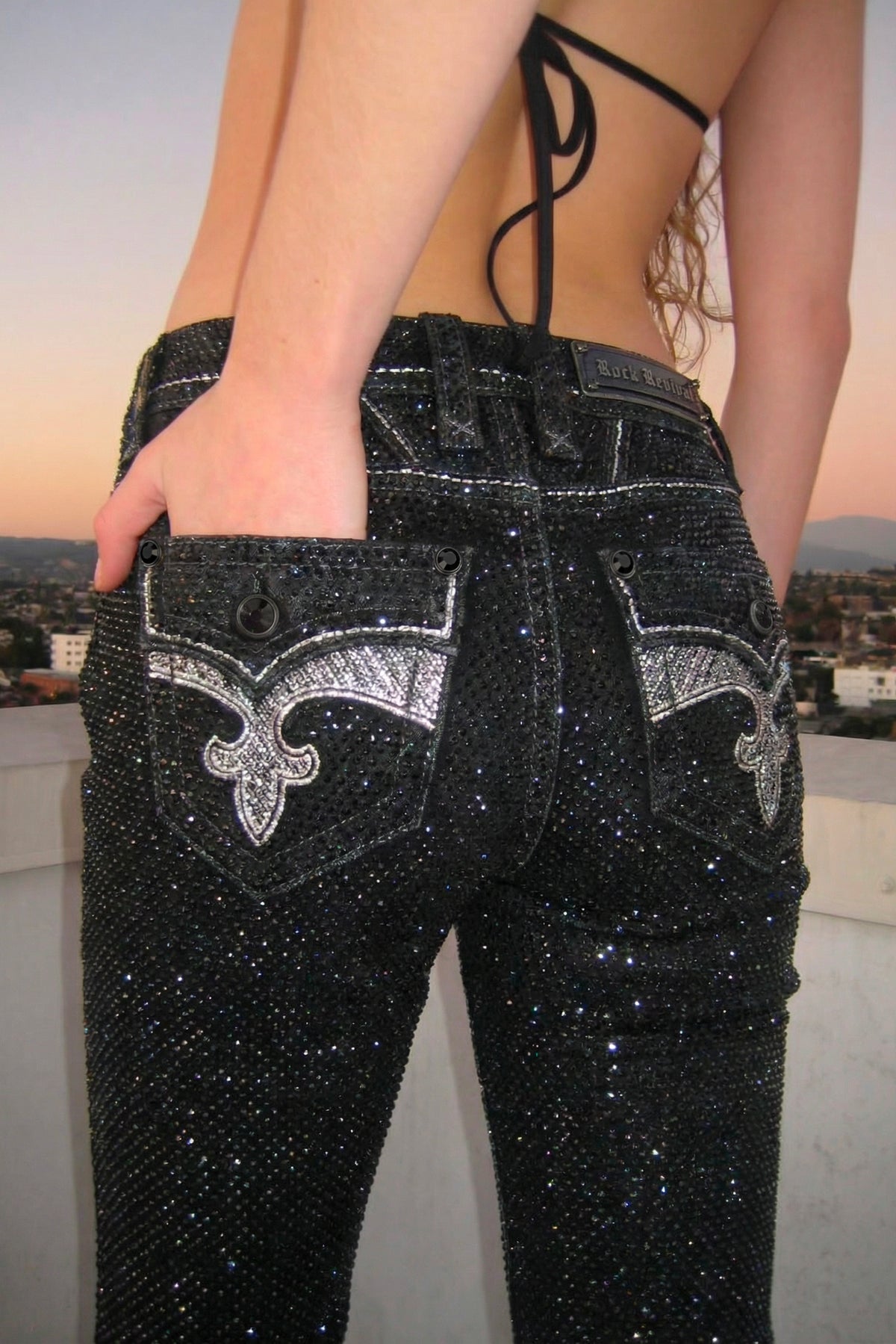 Yui Stardust Jeans de corte acampanado