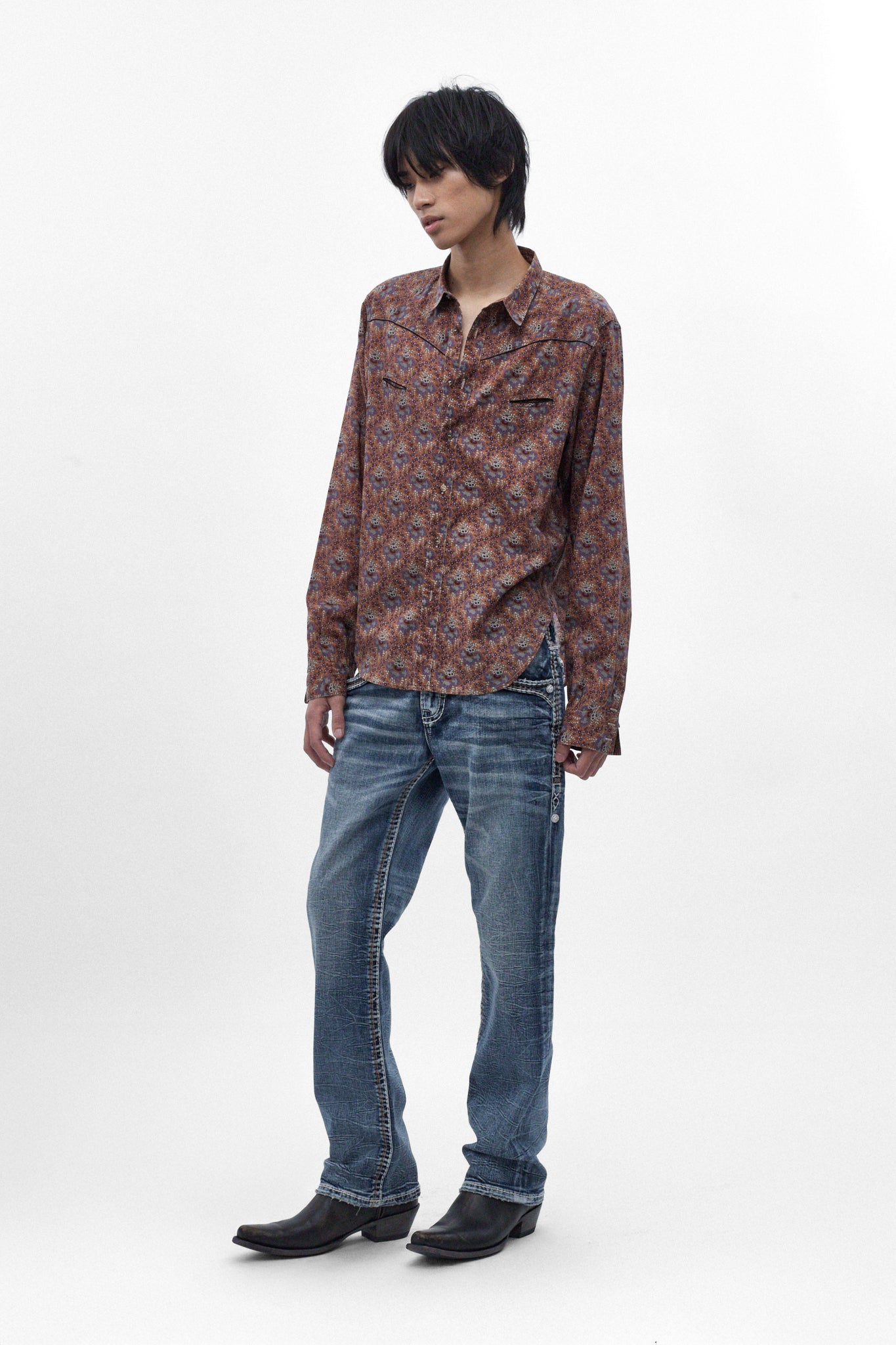 Zayn (B200R) Bootcut Jeans in Medium Blue (6/30/26-DESC+IMG) - Rock Revival®