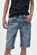 Zayn Denim Shorts in Medium - Rock Revival®