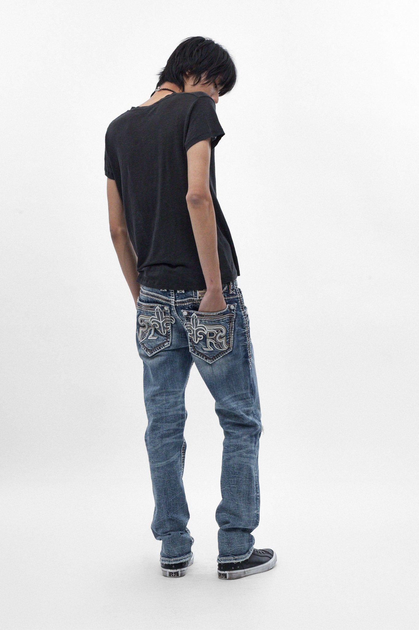 Zayn Straight Jeans | Medium Blue | Rock Revival®
