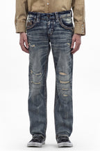 Ziggy Bootcut Jeans in Vintage Blue