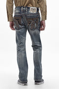 Ziggy Bootcut Jeans in Vintage Blue