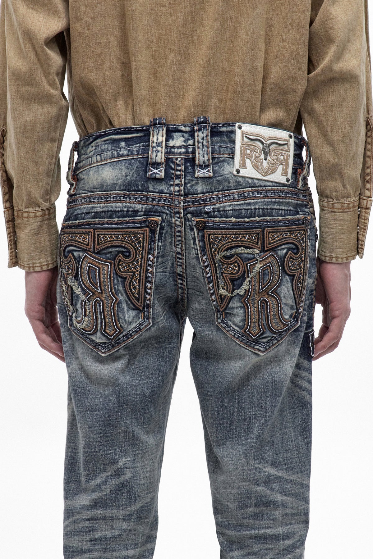 Ziggy Bootcut Jeans in Vintage Blue