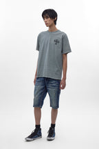 Zinfandel Denim Shorts in Medium Blue - Rock Revival®