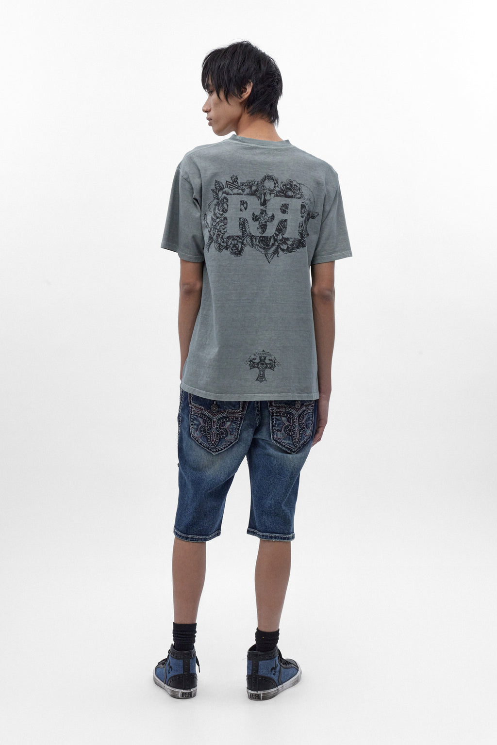 RRW10127 Tee in LA Gray - Rock Revival®
