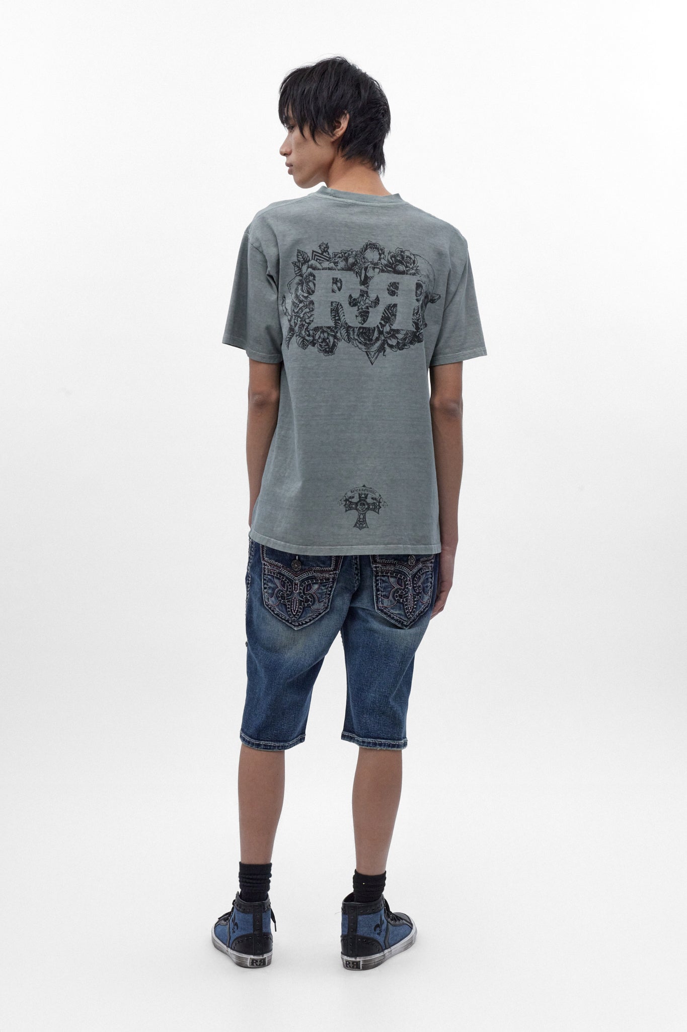 RRW10127 Tee in LA Gray - Rock Revival®