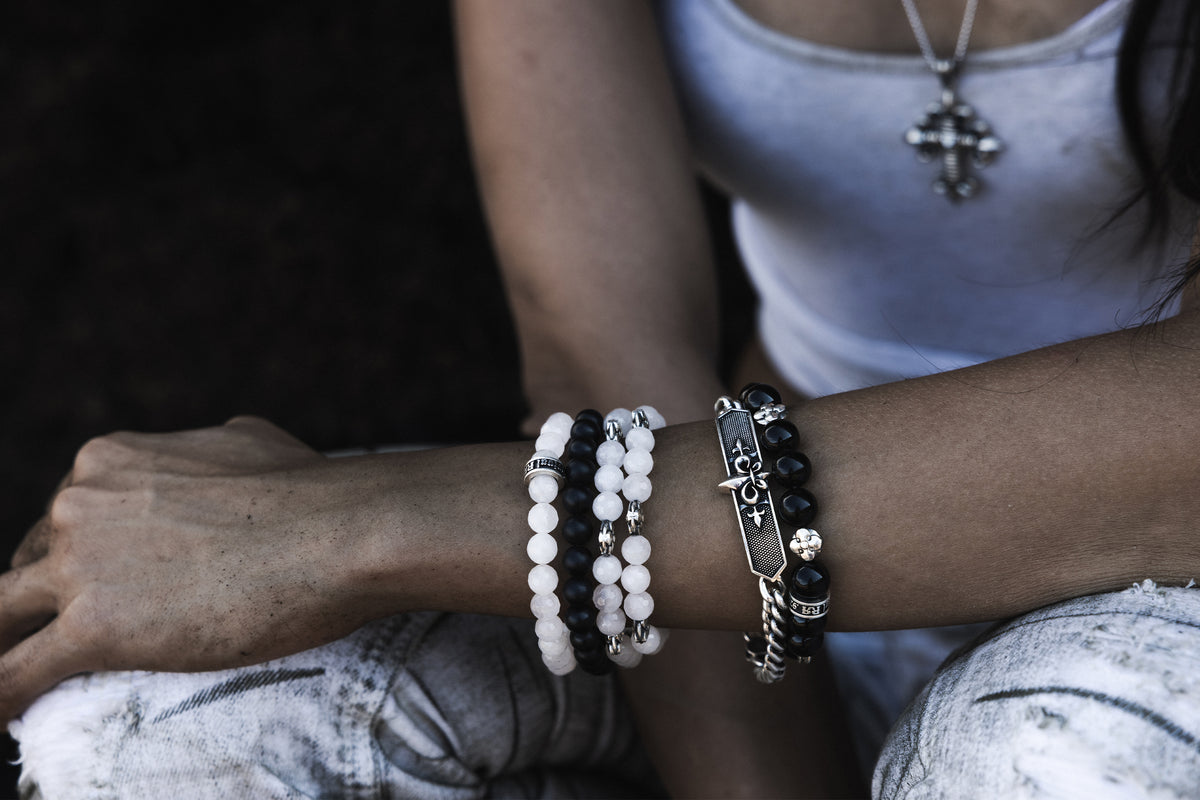 Fleur De Lis ID Bracelet